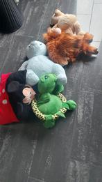 Diverse Knuffels - Beer, Leeuw, Schildpad, Mickey Mouse, Ophalen of Verzenden, Gebruikt, Overige typen