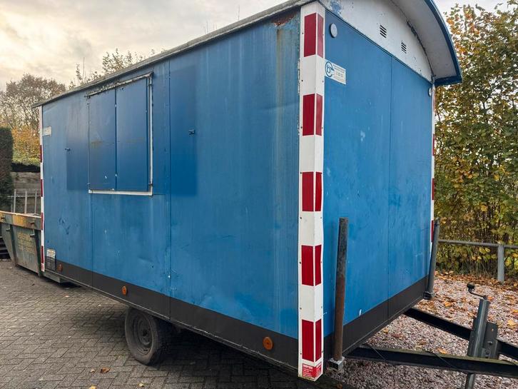 Bouwkeet / schafkeet, Doe-het-zelf en Verbouw, Bouwketen en Schaftketen, Gebruikt, Ophalen of Verzenden