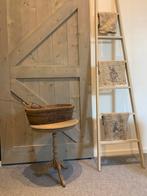 Houten deco ladder, bohemian style, Ibiza style, 210 cm hoog, Huis en Inrichting, Woonaccessoires | Overige, Ophalen, Nieuw