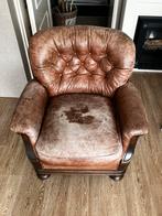 Mooie fauteuil. Beschadiging aan zitting, Ophalen of Verzenden, Gebruikt