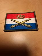 Nationaliteitsembleem Artillerie, Verzamelen, Militaria | Algemeen, Ophalen of Verzenden, Landmacht, Nederland, Embleem of Badge