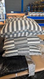 Kussens 60x60, Ophalen of Verzenden, Nieuw, Grijs, Vierkant