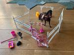 Barbie Paarden wei met Accessoires, Ophalen of Verzenden, Gebruikt, Meisje