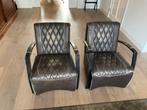 Fauteuils, Huis en Inrichting, Fauteuils, Ophalen, Overige materialen, Gebruikt, Minder dan 75 cm