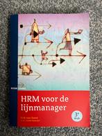 HRM voor de lijnmanager, Ophalen of Verzenden, Zo goed als nieuw, Overige niveaus