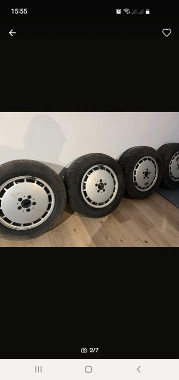 16"Originele Zeldzame Mercedes Putdeksel Velgen W124/201/140 beschikbaar voor biedingen