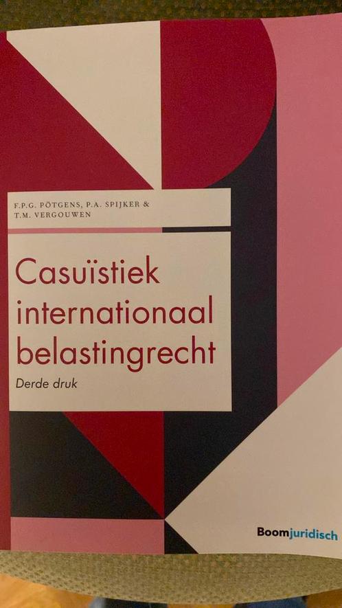 F.P.G. Pötgens - Casuïstiek internationaal belastingrecht, Boeken, Wetenschap, Zo goed als nieuw, Ophalen of Verzenden