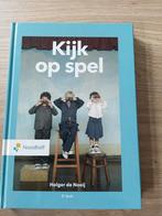 Holger de Nooij - Kijk op spel, Ophalen of Verzenden, Zo goed als nieuw, Holger de Nooij