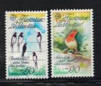 D410 Liechtenstein 893/94 postfris Vogels, Dier of Natuur, Verzenden, Postfris