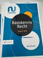 Jasper Brik - Werkboek basiskennisrecht, Ophalen of Verzenden, Zo goed als nieuw, Jasper Brik