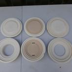 3 gietmallen voor bordjes diameter 17 cm, Hobby en Vrije tijd, Ophalen, Zo goed als nieuw