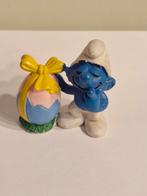Smurf met Paasei - Vintage Figuur nr 20492.3, Ophalen of Verzenden, Gebruikt, Overige Smurfen