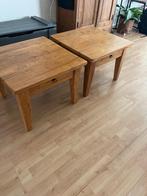 2 x salontafel teak, 50 tot 100 cm, Minder dan 50 cm, Teakhout, Gebruikt