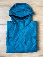 Columbia Outdoorjas met capuchon - Donkerblauw/Turquoise, Kleding | Heren, Jassen | Winter, Maat 52/54 (L), Columbia, Zo goed als nieuw