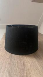 Zwarte lampenkap, Huis en Inrichting, Lampen | Lampenkappen, Ophalen, Gebruikt, Zwart, Rond