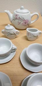 mini servies bloemen, Antiek en Kunst, Ophalen of Verzenden