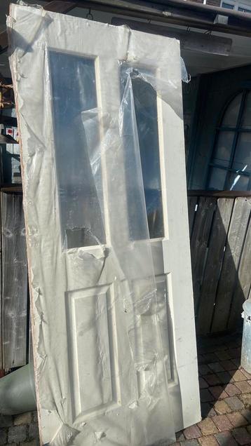 NIEUWE :Klassieke binnen deur met facet glas👉🏾 BIEDEN beschikbaar voor biedingen