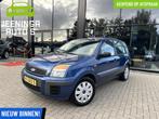 Ford Fusion 1.4-16V |Airco|Trekhaak, Auto's, Ford, Voorwielaandrijving, 15 km/l, Gebruikt, Blauw