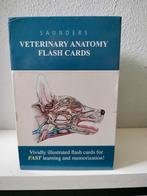 Veterinairy anatomy flash cards, Ophalen of Verzenden, Zo goed als nieuw