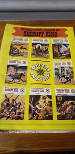 stripboeken sheriff king 1975, Boeken, Ophalen of Verzenden