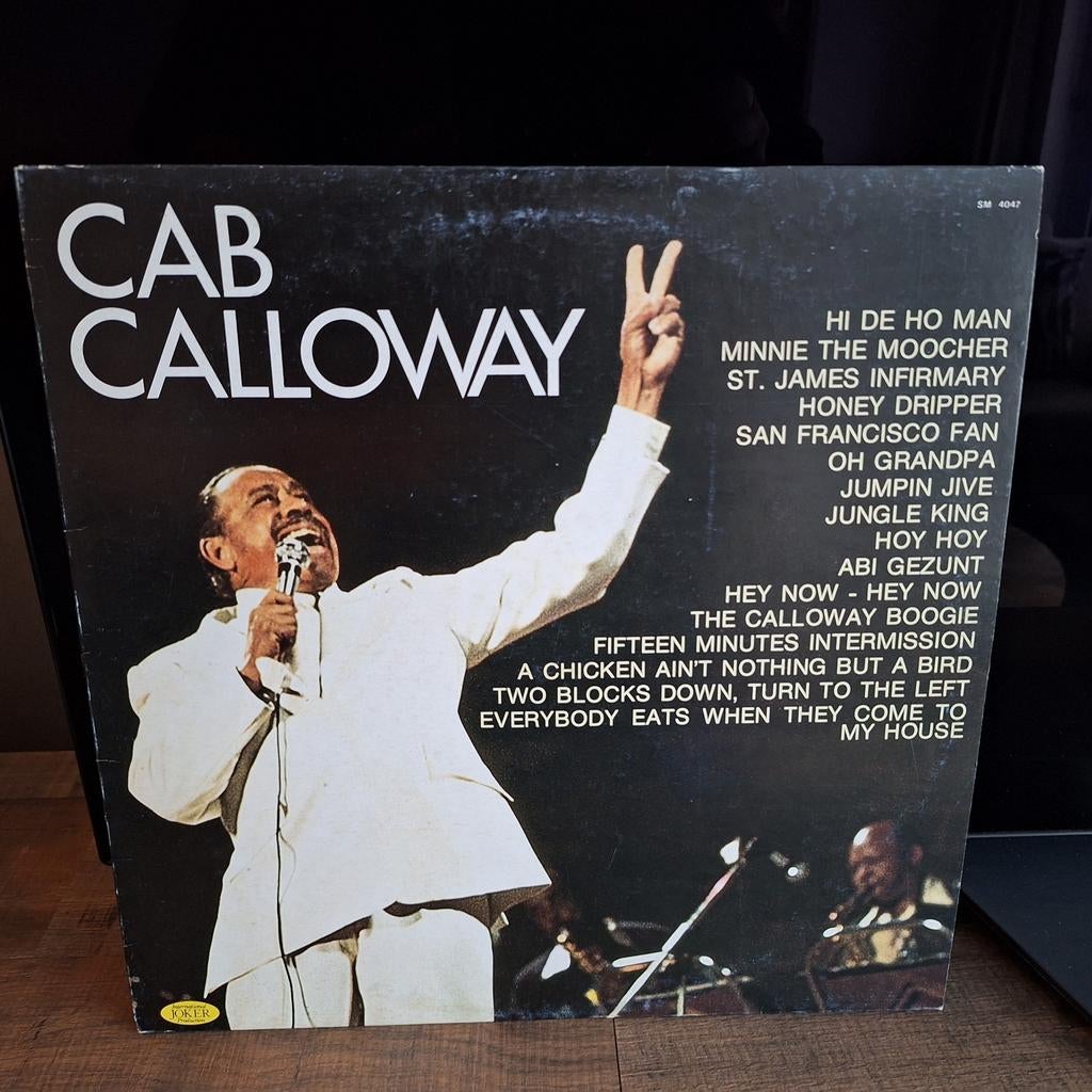 Cab calloway, Cd's en Dvd's, Vinyl | Jazz en Blues, Gebruikt, Jazz, 1940 tot 1960, 12 inch, Ophalen of Verzenden