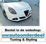 Spoiler Voorspoiler Lip Splitter Voor Alfa Romeo Giulietta, Ophalen of Verzenden, Automotive Parts, A.parts@hotmail.nl, Trasmolenlaan 12 3447 GZ Woerden
