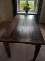 Eetkamertafel, Huis en Inrichting, Tafels | Eettafels, Ophalen, Gebruikt, Teakhout, 50 tot 100 cm