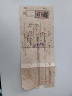 Zweden reçu betaling 1911 met fiscale zegel, Postzegels en Munten, Ophalen of Verzenden, Zweden, Gestempeld