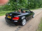BMW 1-Serie 2.0 118I Cabrio 2012 Zwart, Auto's, 1-Serie, 4 stoelen, Zwart, Handgeschakeld