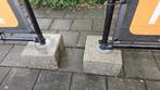 3 steigerframe met 6 betonvoet, Ophalen