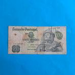 20 escudo Portugal #043, Postzegels en Munten, Bankbiljetten | Europa | Niet-Eurobiljetten, Los biljet, Overige landen, Verzenden