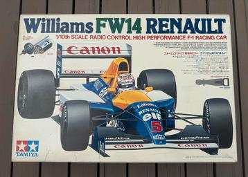 Vintage Tamiya Williams FW14 Renault NIB 58105 beschikbaar voor biedingen