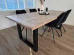 Eiken eettafel 200 x 100cm | zeer goede staat, Huis en Inrichting, Tafels | Eettafels, Eikenhout, 200 cm of meer, Zo goed als nieuw