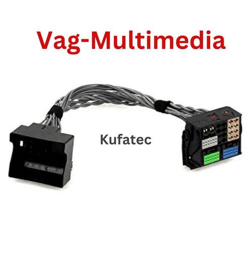 Vag Autos Quadlock naar Mib2 kabel, Auto diversen, Autonavigatie, Zo goed als nieuw, Ophalen of Verzenden