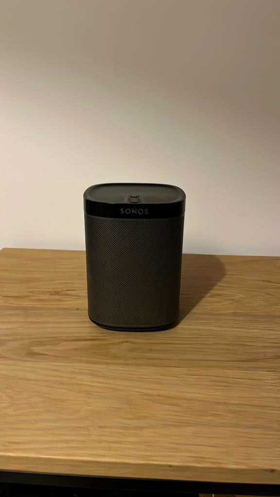 Sonos play 1 zwart multiroom speakers gen 1, Ophalen of Verzenden, Zo goed als nieuw, Sonos, Minder dan 60 watt