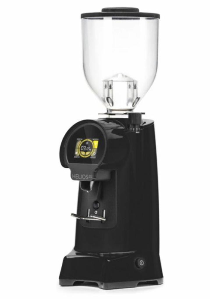 Eureka Helios 80 Zwarte Elektrische koffiemolen, Witgoed en Apparatuur, Koffiemachine-accessoires, Gebruikt, Ophalen of Verzenden
