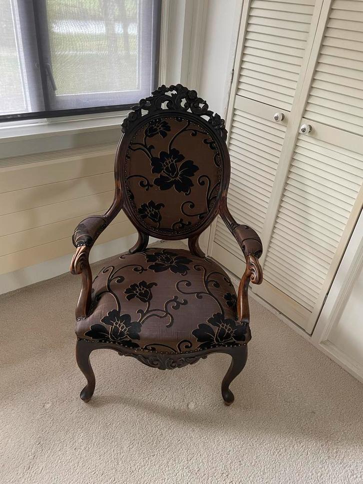 Biedermeier Fauteuil, Antiek en Kunst, Antiek | Meubels | Stoelen en Banken, Ophalen