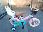 Meisjesfiets 12'5 popal met zijwieltjes. Roze Zeer nette, Zijwieltjes, Ophalen of Verzenden, Popal, Minder dan 16 inch