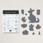 Stampin' Up! bundel Kangaroo & Company, Ophalen of Verzenden, Zo goed als nieuw, Dieren, Overige typen