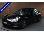 Tesla Model 3 RWD Autopilot ACC Stuurverwarm. PDC Leer Navi, Automaat, Achterwielaandrijving, Gebruikt, Zwart