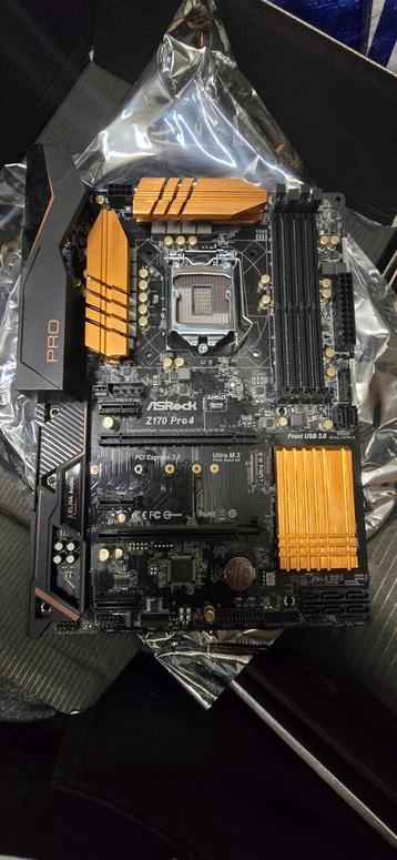 ASRock Z170 Pro4 Moederbord beschikbaar voor biedingen