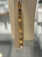 14K Goud- Armband- Platen Schakel- 15,98 Gram - 21cm - Nieuw, Sieraden, Tassen en Uiterlijk, Armbanden, Nieuw, Goud, Ophalen of Verzenden