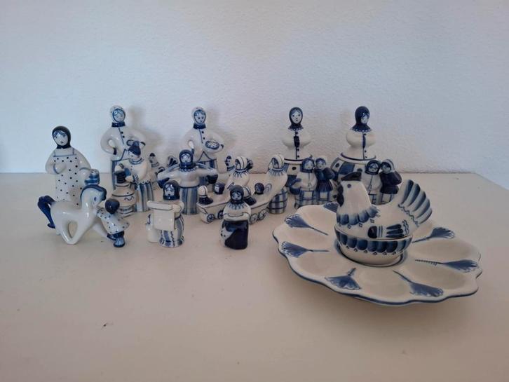 Ghzel porseleinen beeldjes, Verzamelen, Swarovski, Zo goed als nieuw, Figuurtje, Ophalen of Verzenden