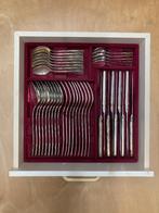 Bestek cassette 9-delig Verzilverd, Ophalen, Gebruikt, Overige materialen, Bestekset