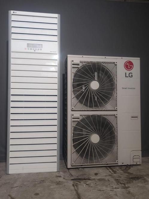Vloermodel airco warmtepomp LG Smart inverter kastmodel 15kW, Witgoed en Apparatuur, Airco's, Refurbished, Staande ventilator