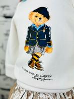Ralph Lauren fleece sweater met beer maat 2 NIEUW, Kinderen en Baby's, Kinderkleding | Maat 92, Nieuw, Ralph Lauren, Meisje, Trui of Vest