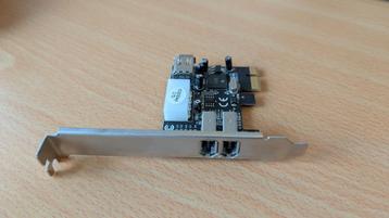 Delock Firewire PCI Express Card - 2 x externe + 1 intern beschikbaar voor biedingen