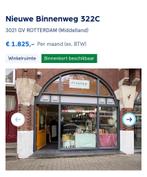 Winkelruimte te huur, Nieuwe Binnenweg 322 C, Rotterdam, Zakelijke goederen, Exploitaties en Overnames