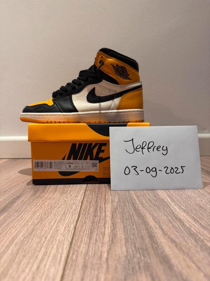 Jordan 1 collectie, Kleding | Heren, Schoenen, Zo goed als nieuw, Overige kleuren, Ophalen of Verzenden