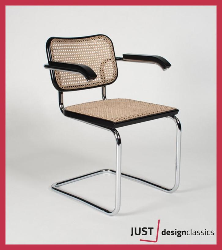 Knoll Marcel Breuer Cesca Arm Chair NIEUW (voorraad:6), Huis en Inrichting, Stoelen, Nieuw, Riet of Rotan